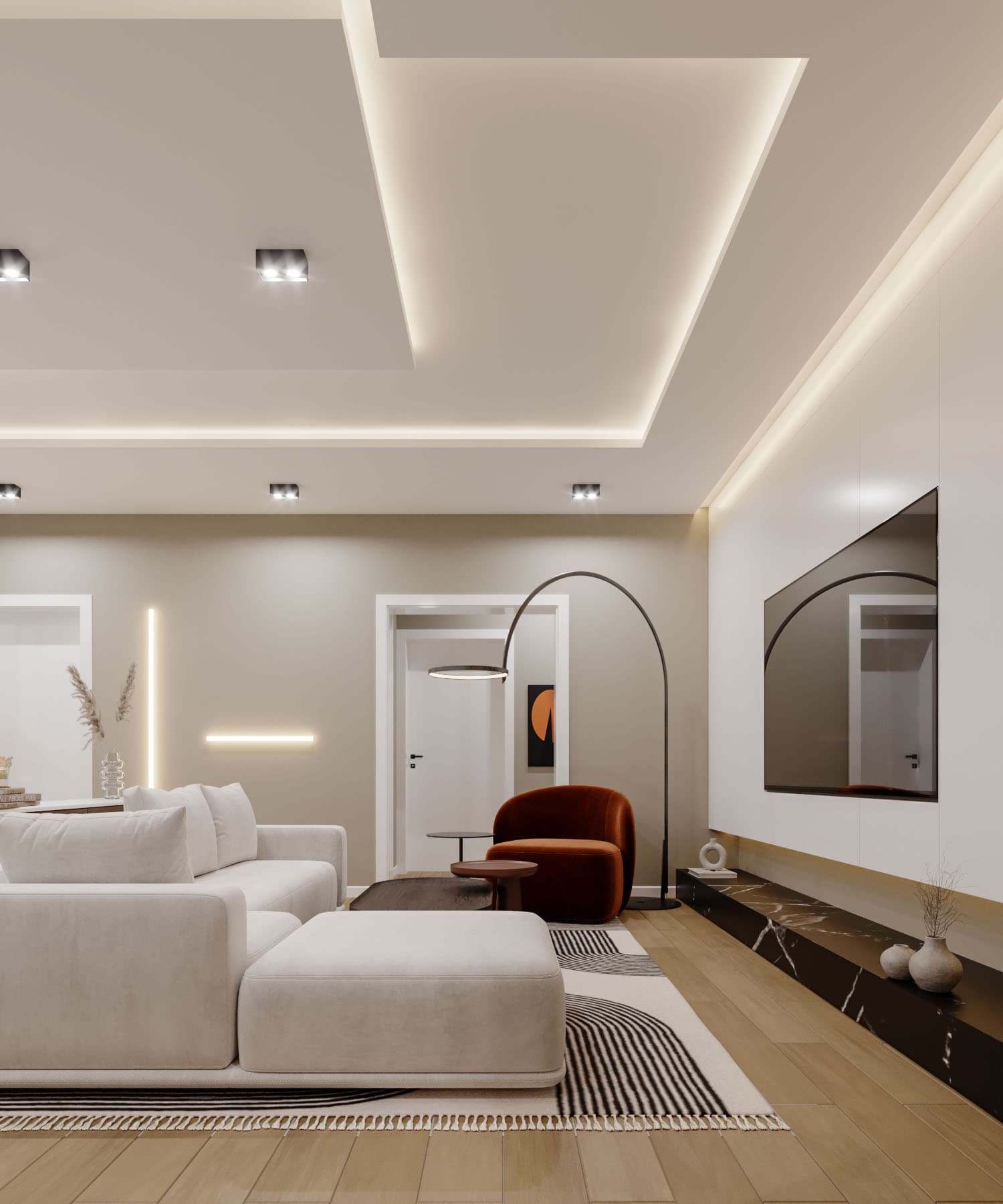 FTM Elite Services managed living room
